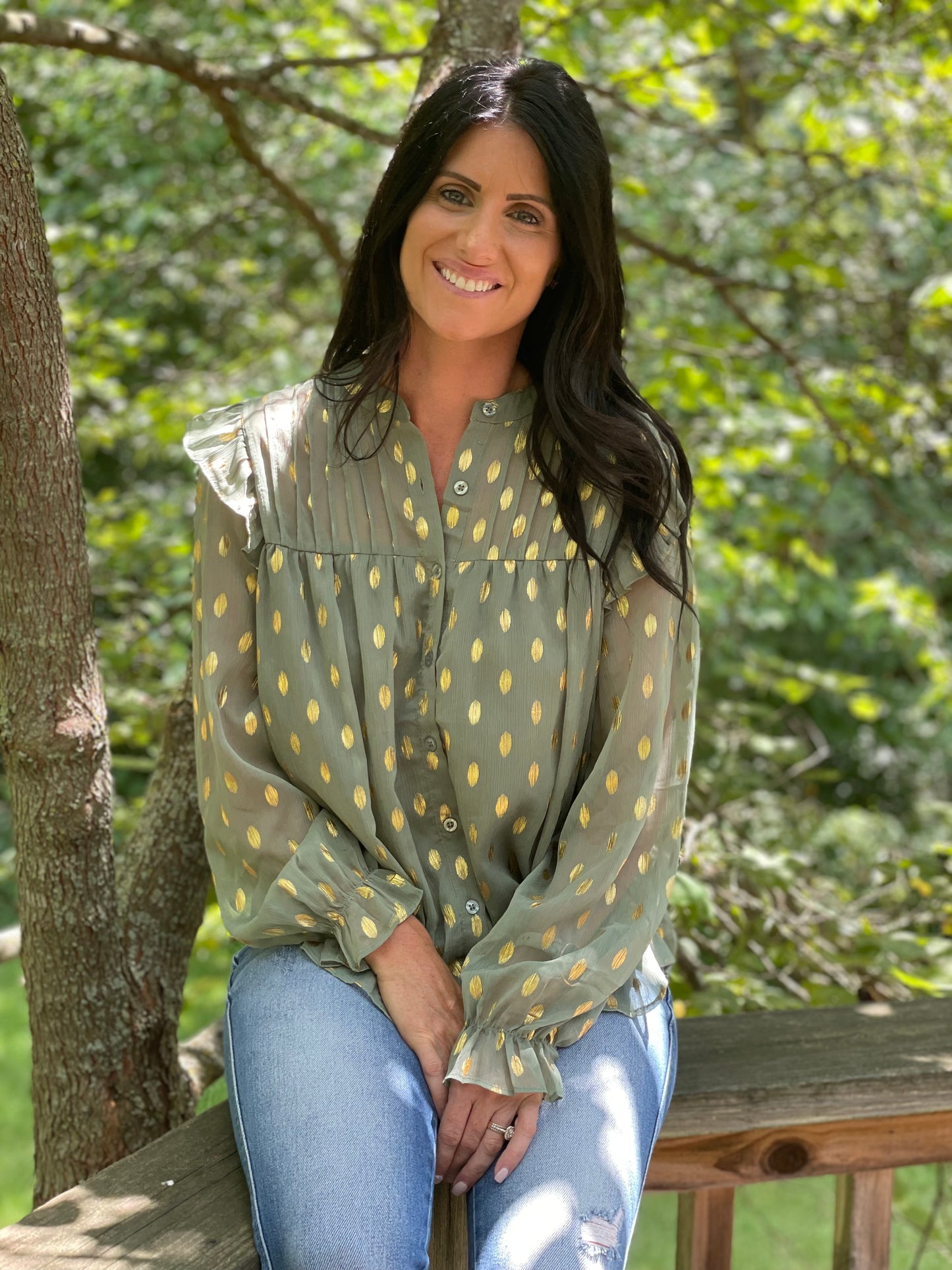 Green gold top