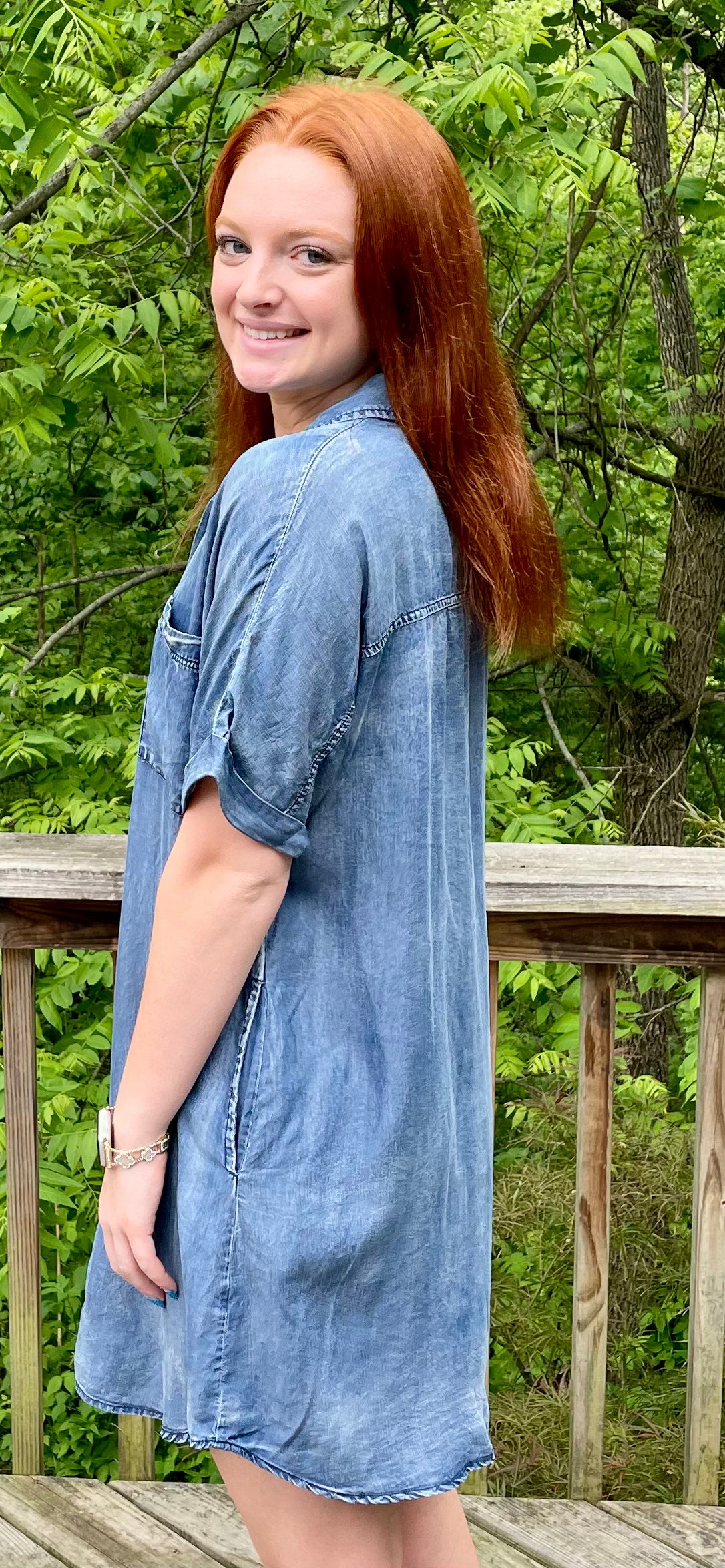 Citrus Denim Dream Dress