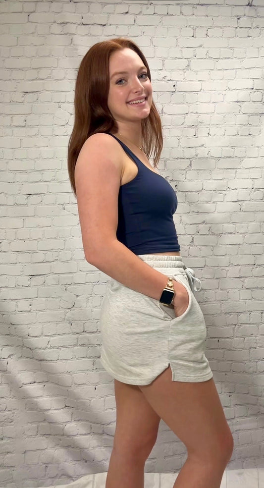 The Sunday Chill Skort - Grey