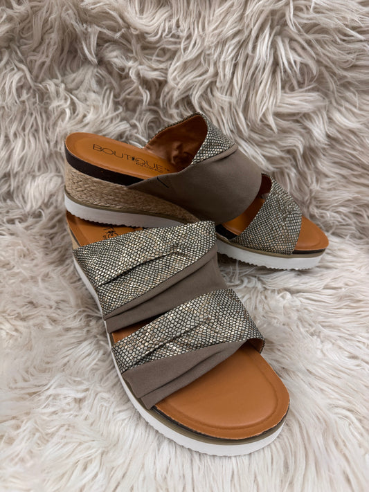 Believe Taupe Sandals