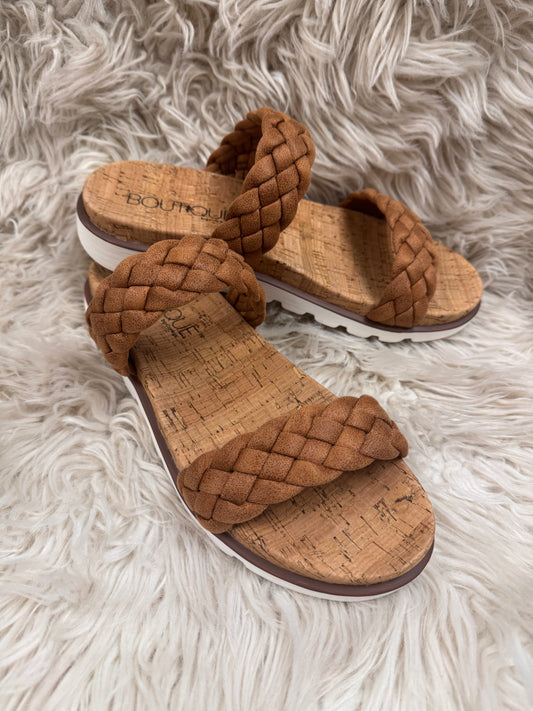 Moonlight Cognac Sandals
