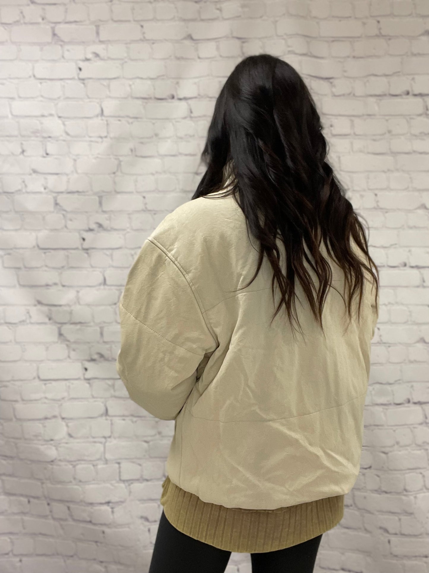 leather-feel jacket