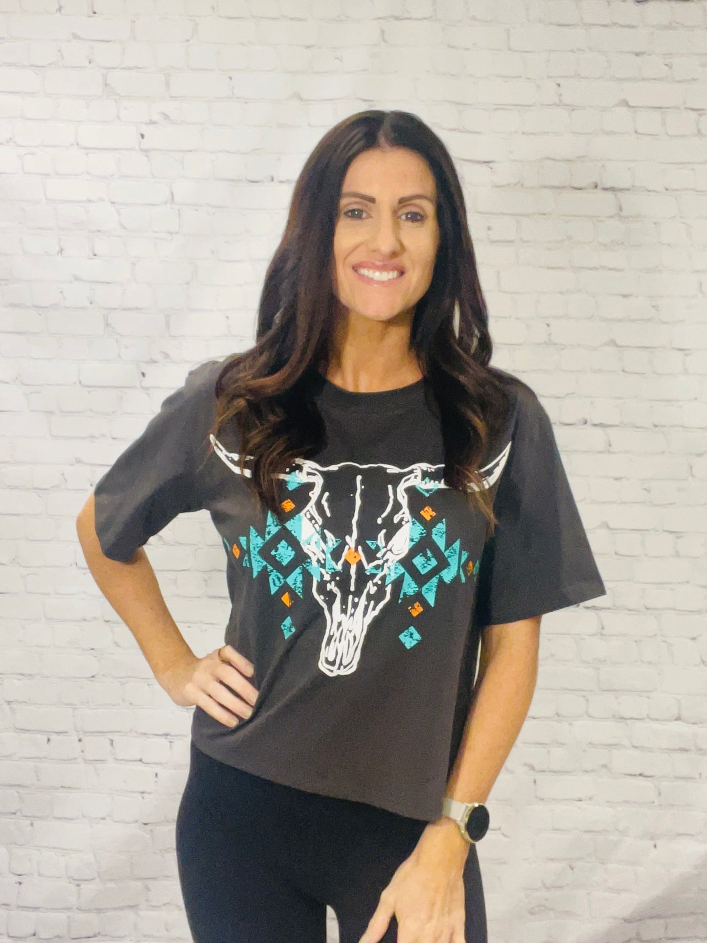 Desert Spirit Cropped Graphic Tee