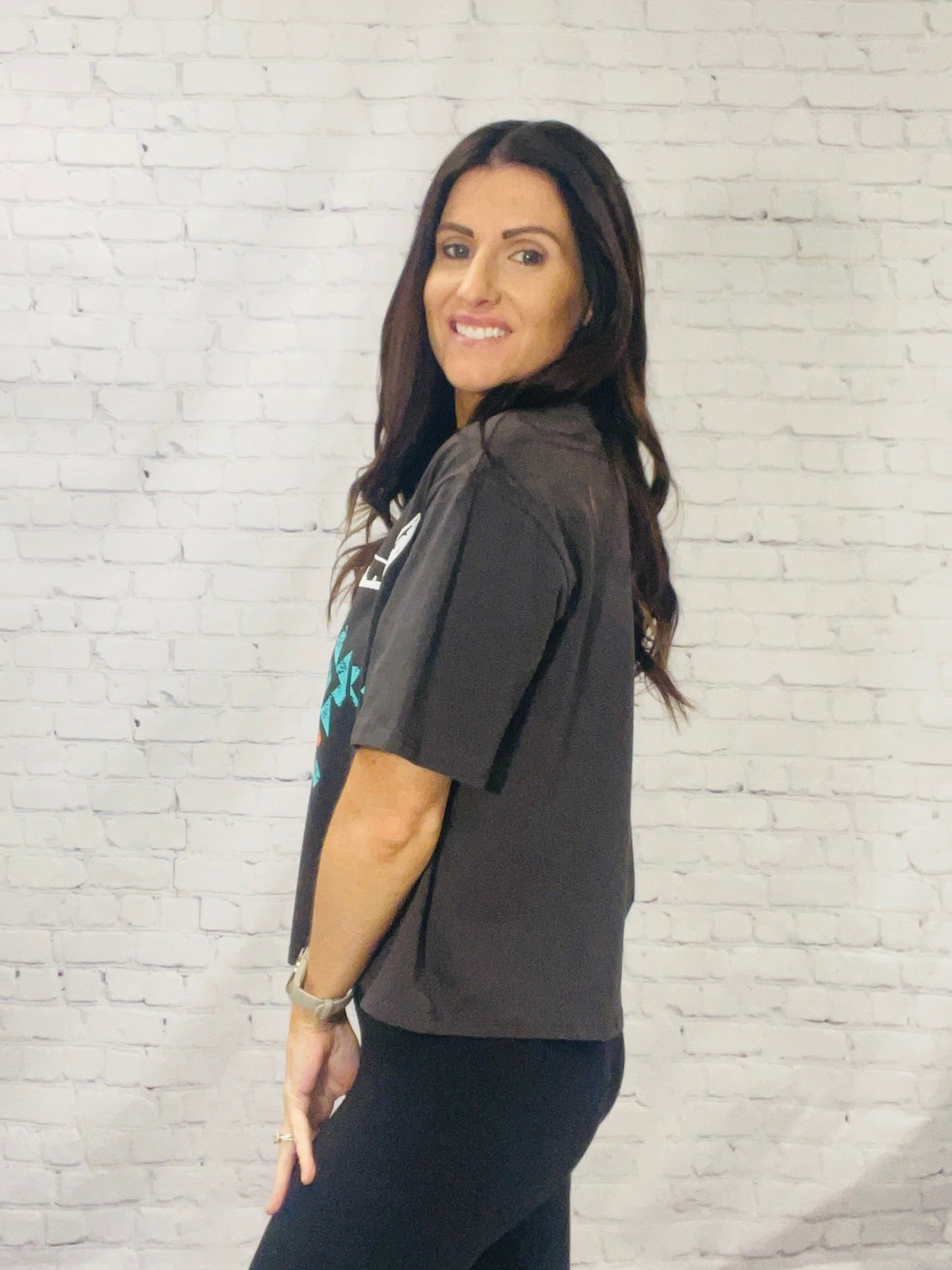 Desert Spirit Cropped Graphic Tee