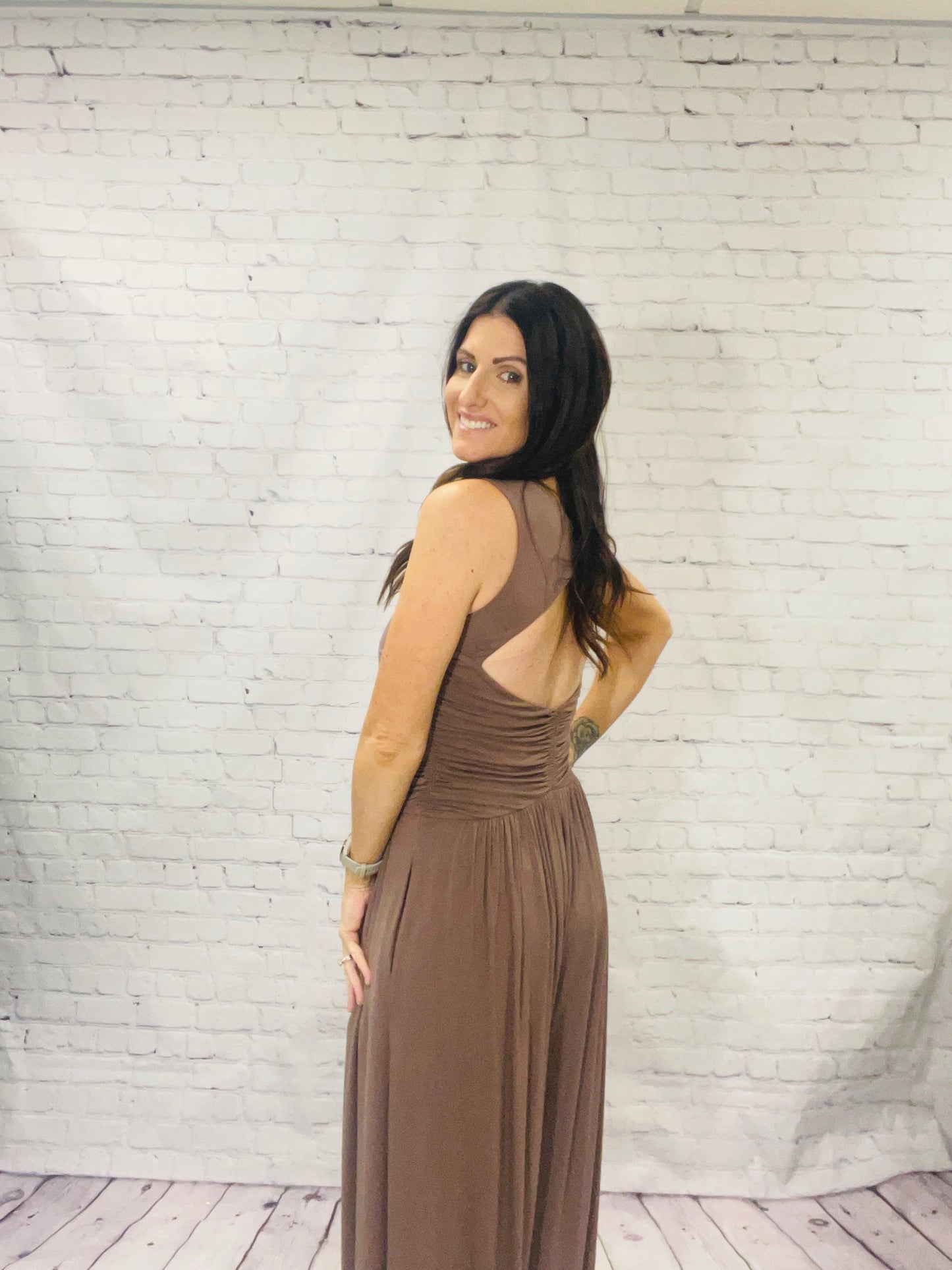 The Mocha Muse Jumpsuit