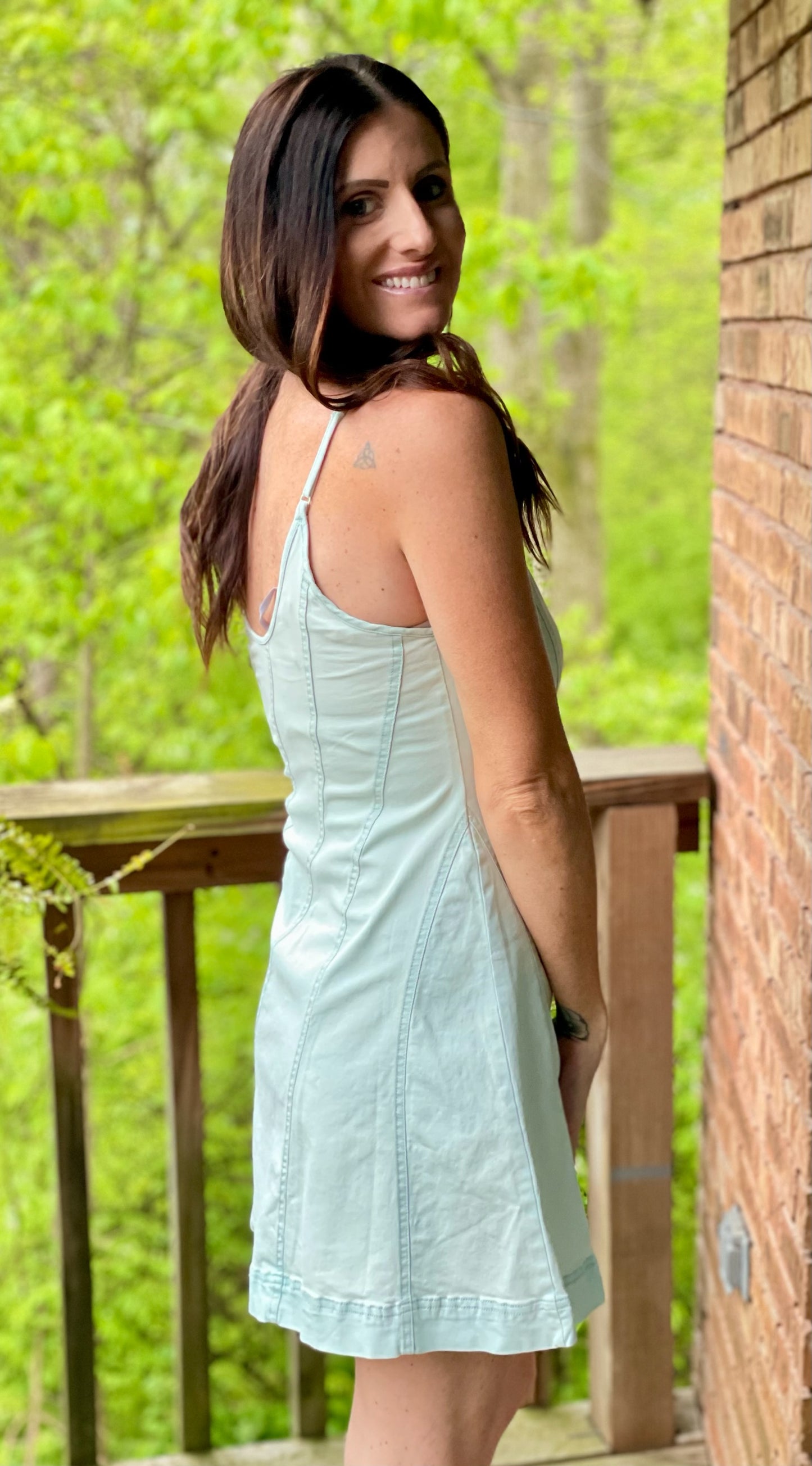 Light Blue Denim Dress