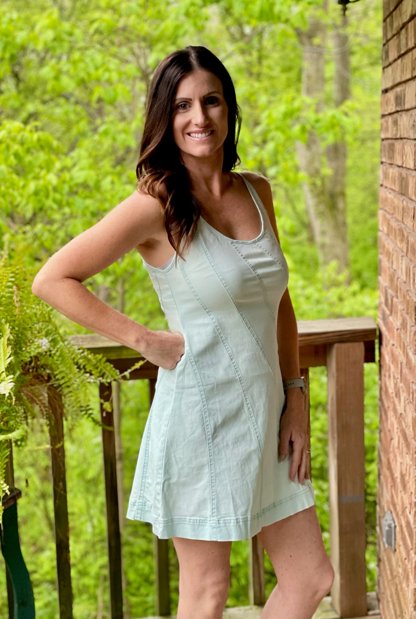 Light Blue Denim Dress