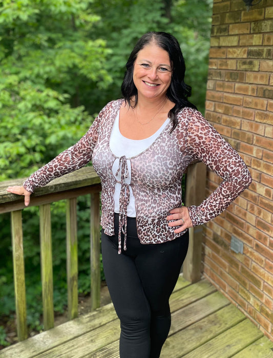 The Wild Intentions Mesh Top