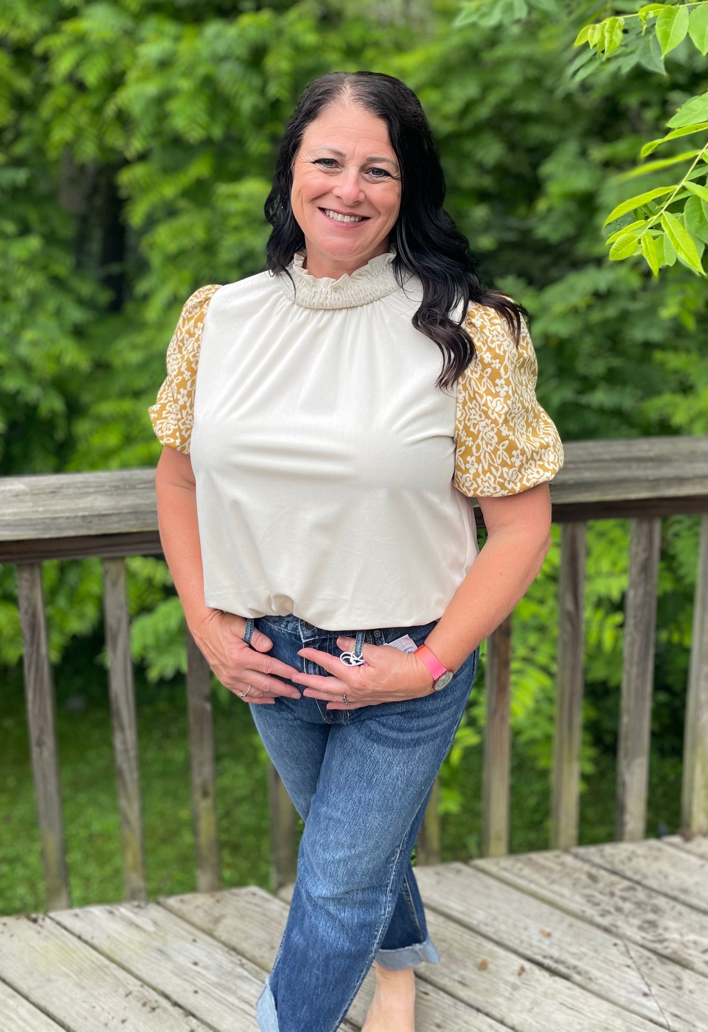 Puff Sleeve Blouse
