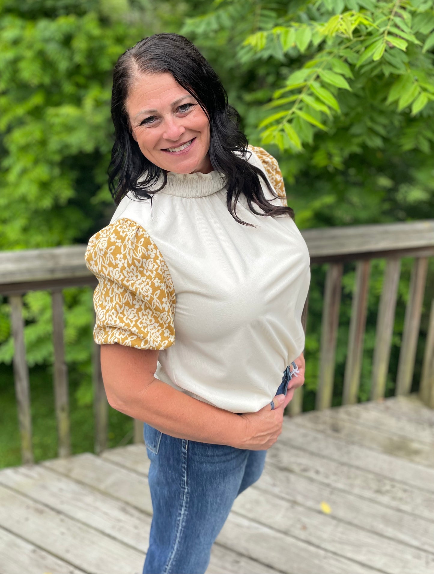 Puff Sleeve Blouse