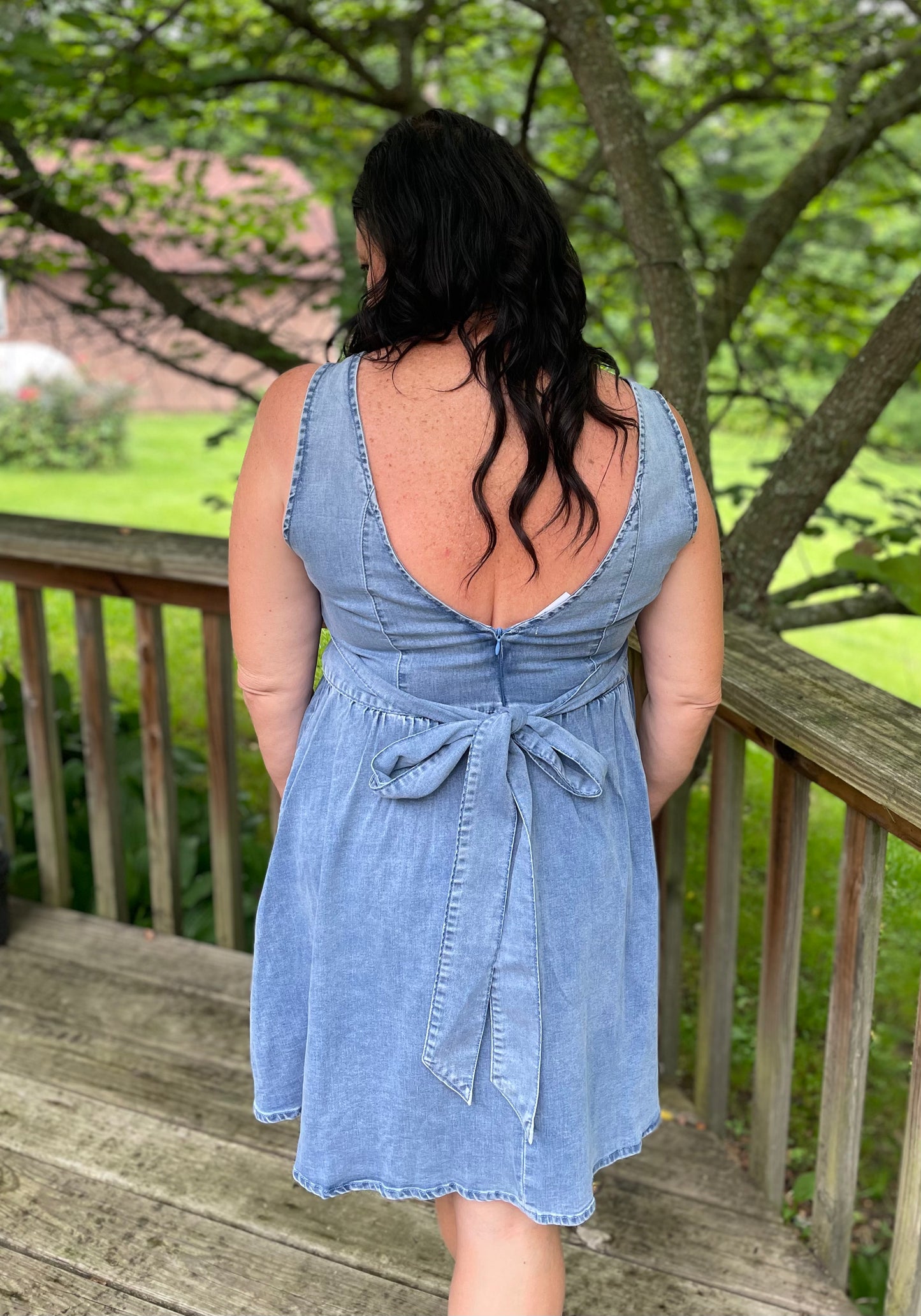 Backstage Bow Dress