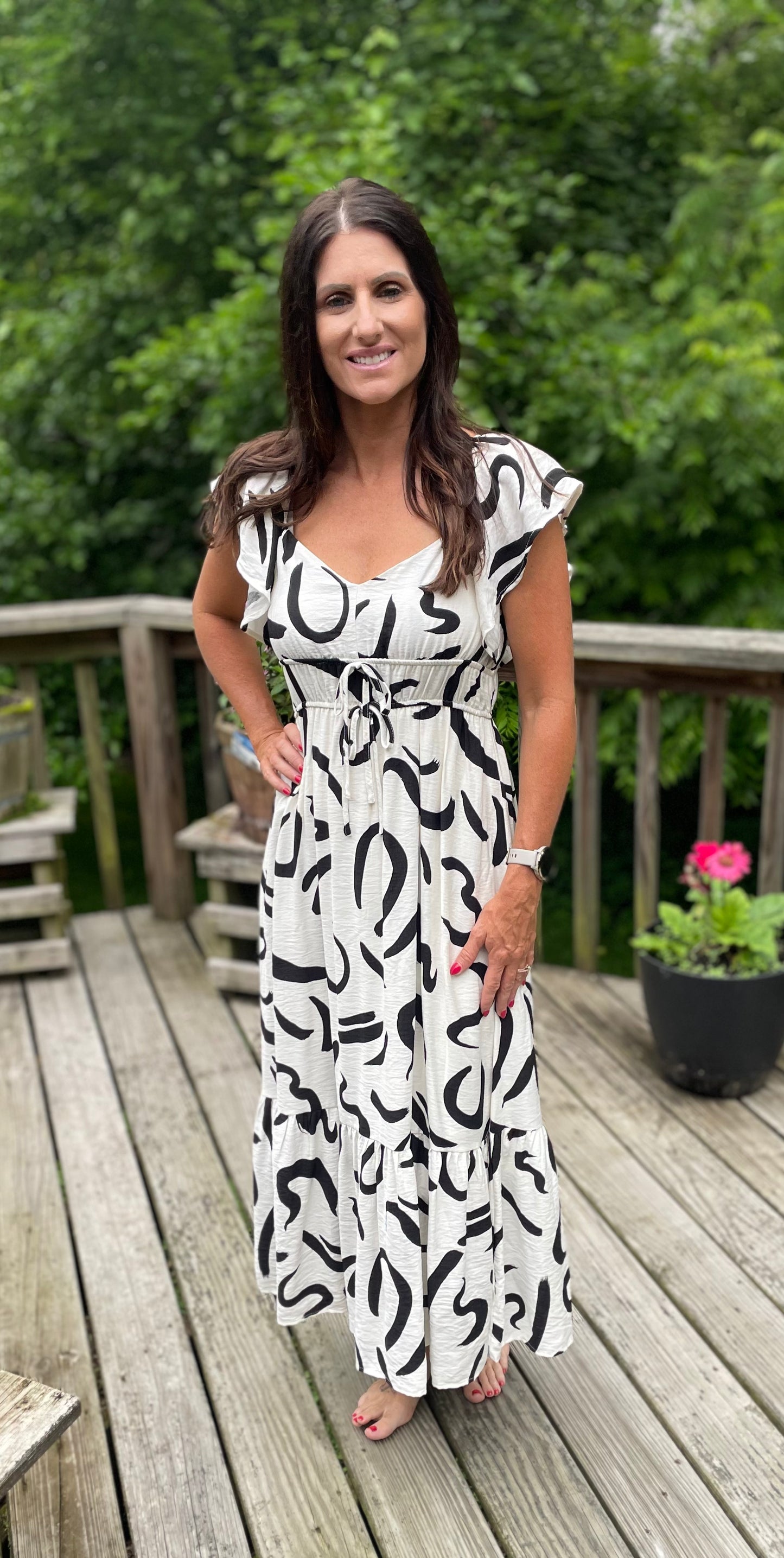 Mono Mood Dress