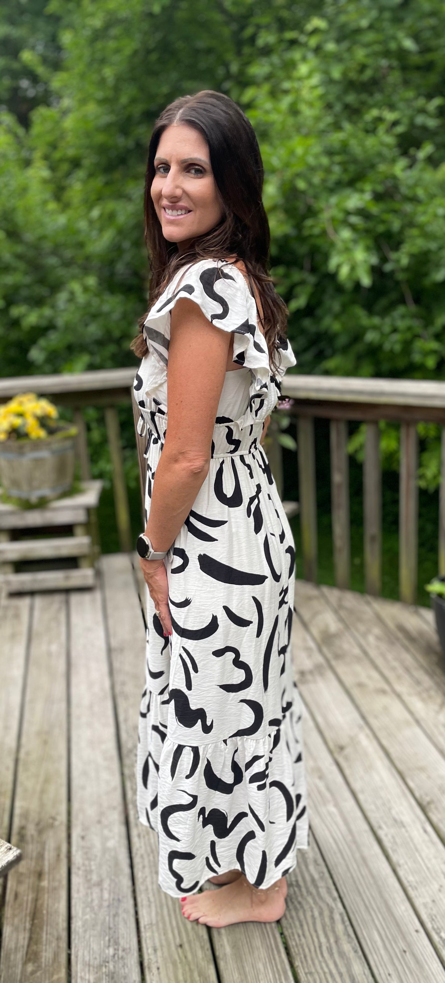 Mono Mood Dress