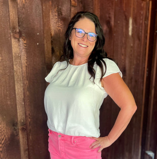 The Whisper Veil Blouse