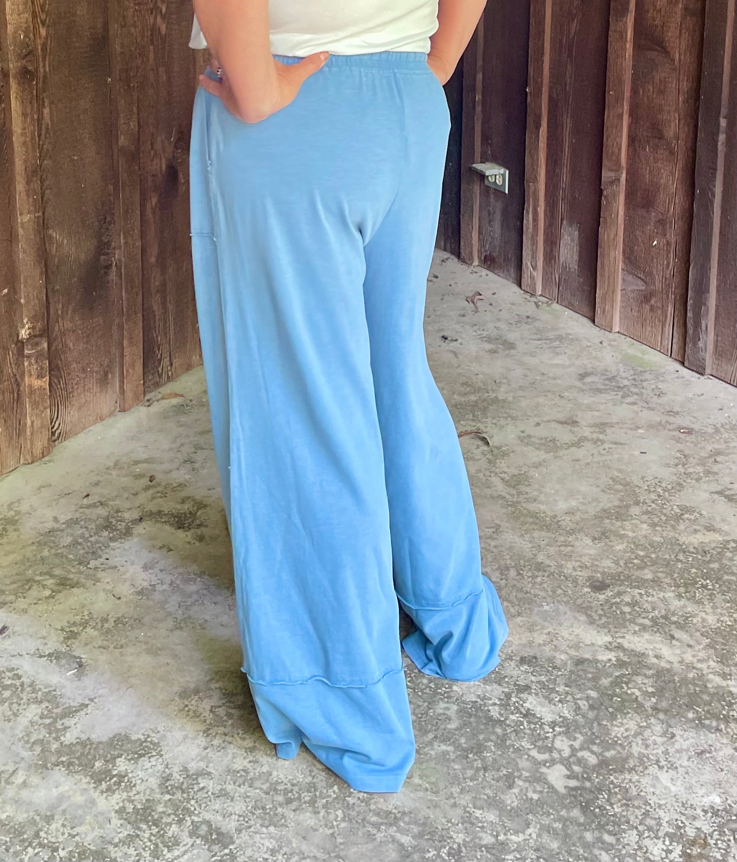 The Driftline Pants - Ocean Blue