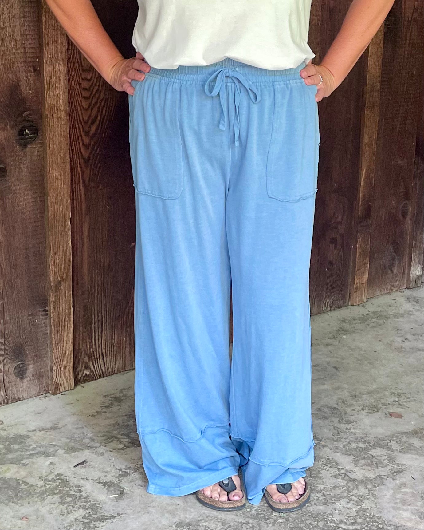 The Driftline Pants - Ocean Blue