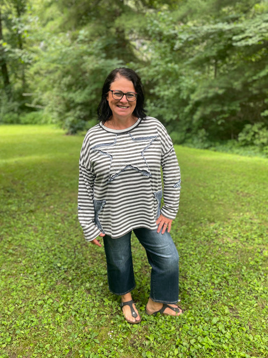 The Starlight Stripe Top