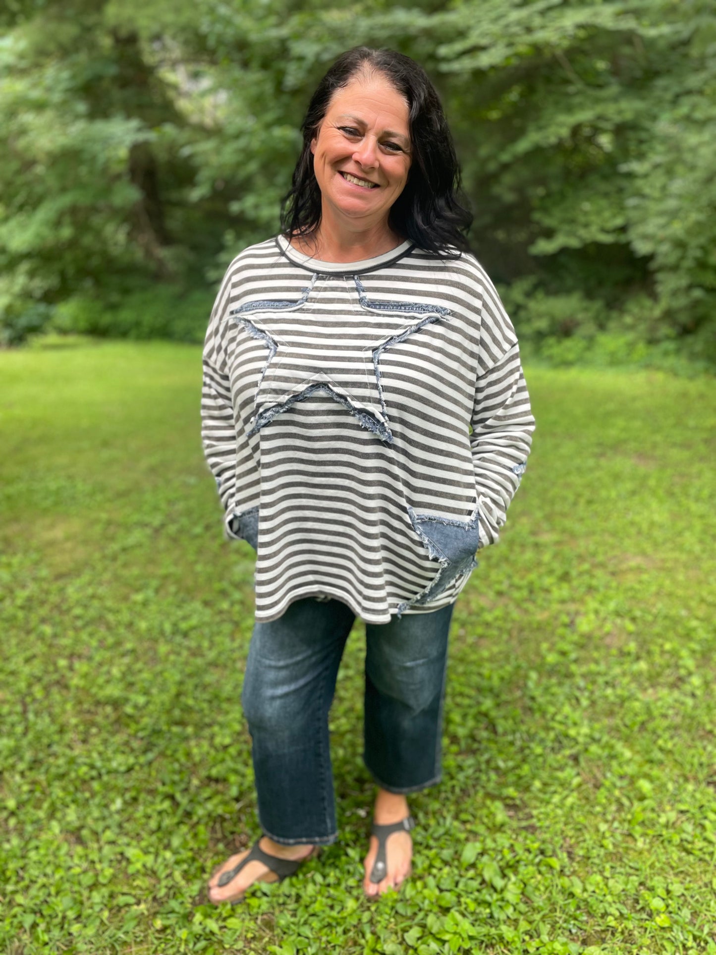 The Starlight Stripe Top