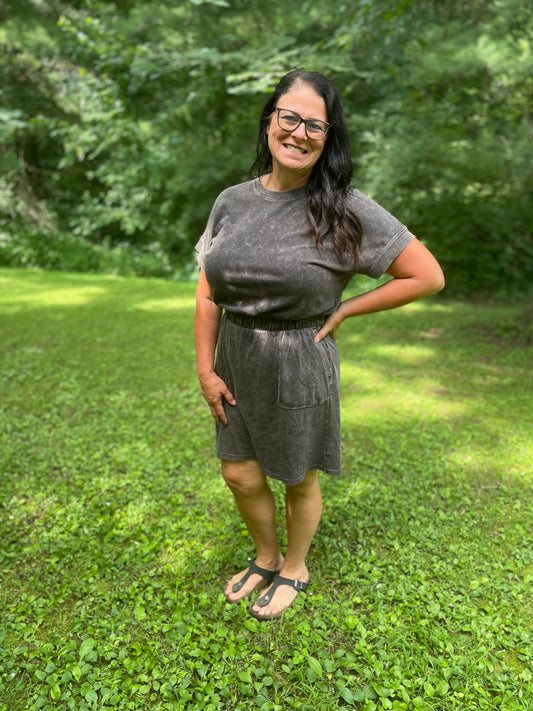 The Midnight Bloom Dress