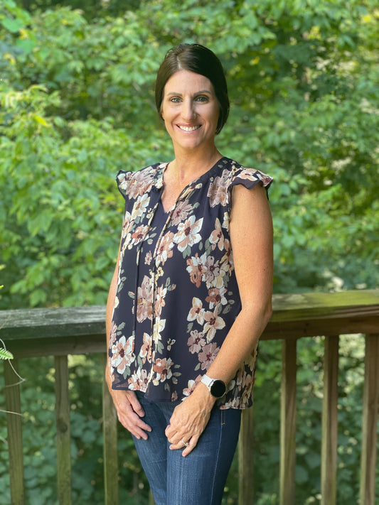 The Harbor Bloom Blouse