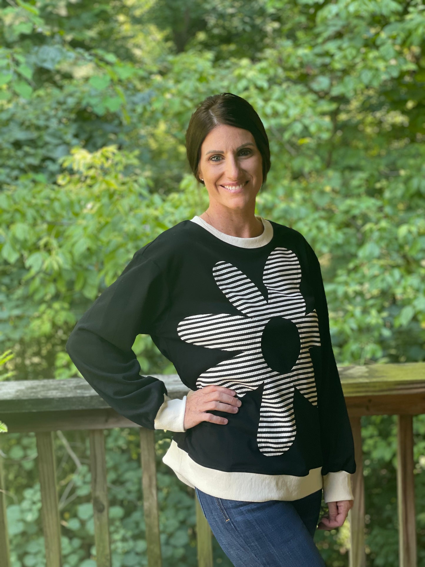 The Bold Bloom Top
