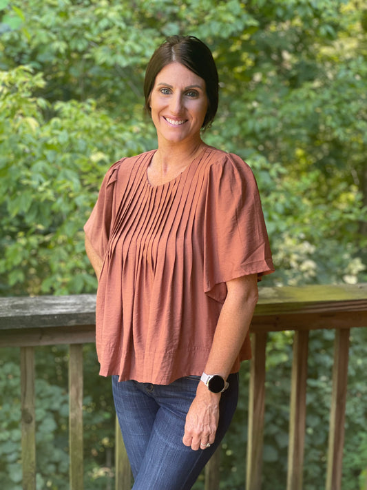 The Rustwood Blouse