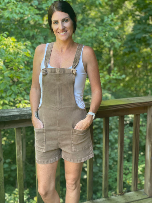 The Mocha Moment Overalls