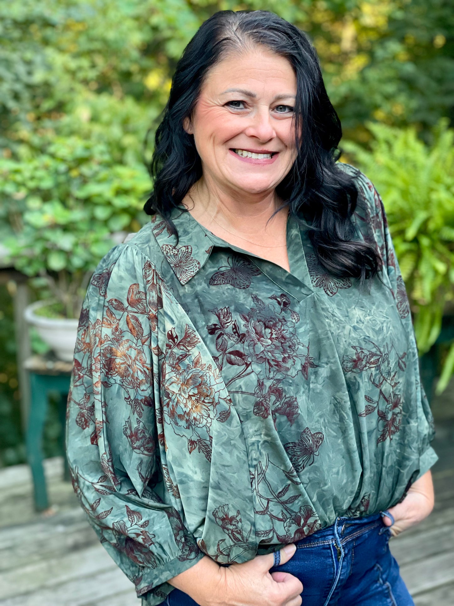 The Forest Whisperer Blouse