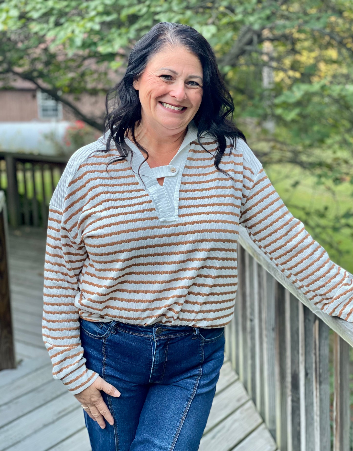 The Cinnamon Swirl Top