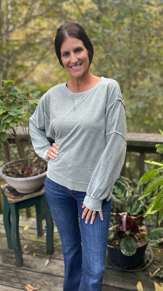 The Misty Meadow Pullover