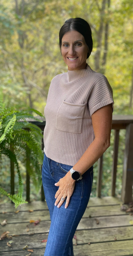 The Mocha Moment Sweater Top