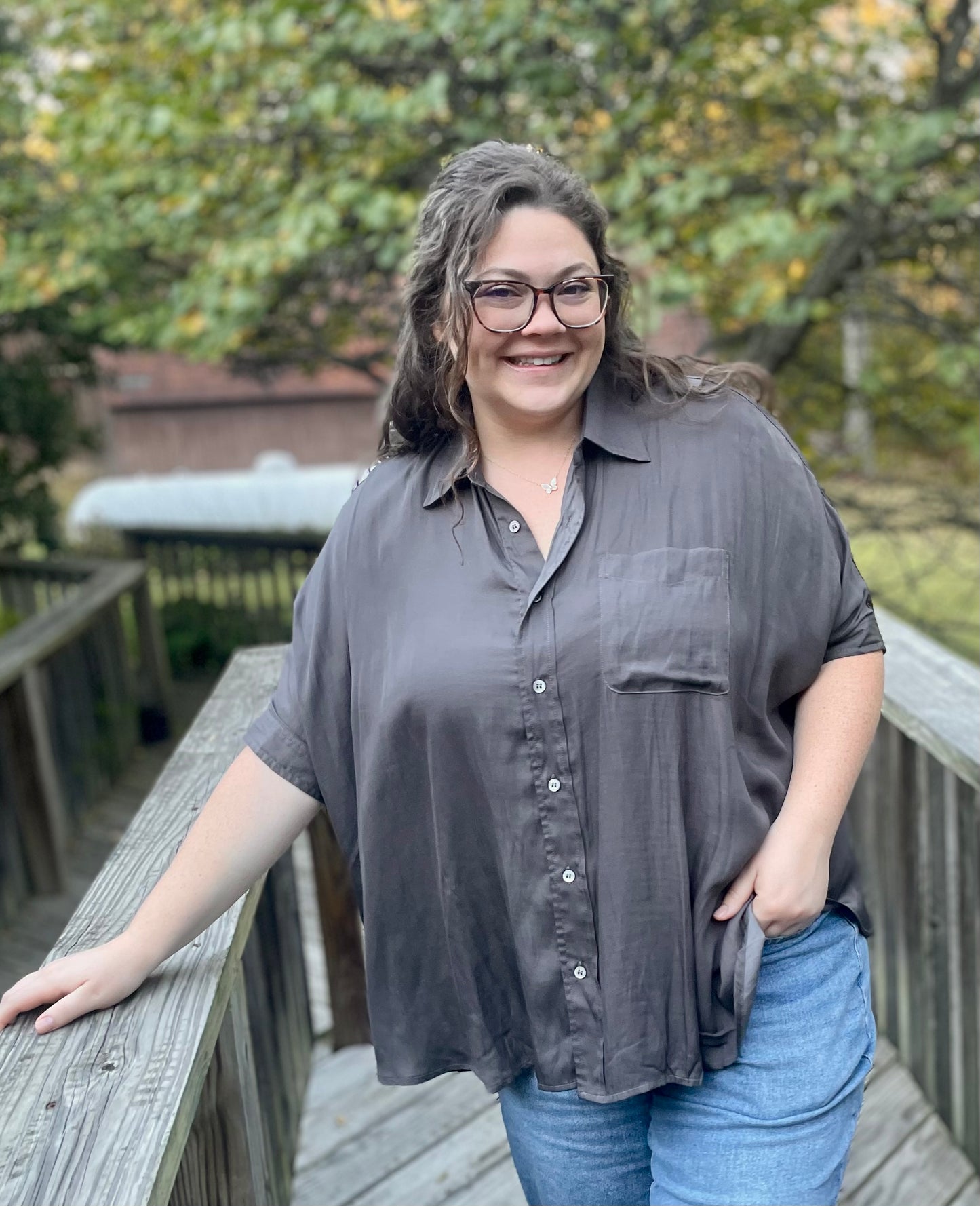 Midnight Drift Blouse