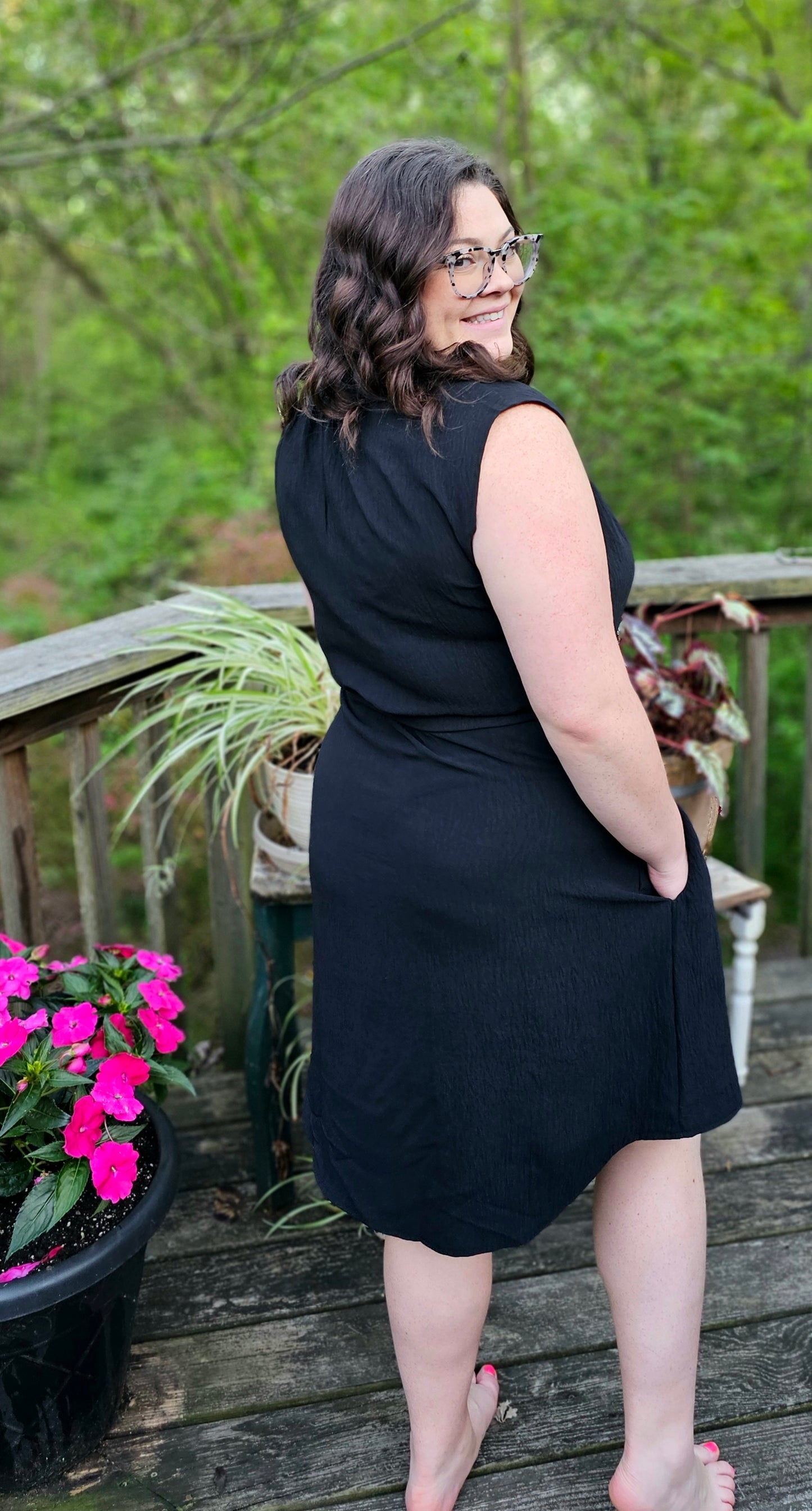 basic black dress