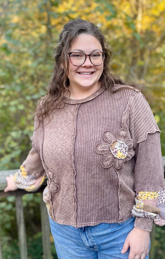 The Brown Blossom Patchwork