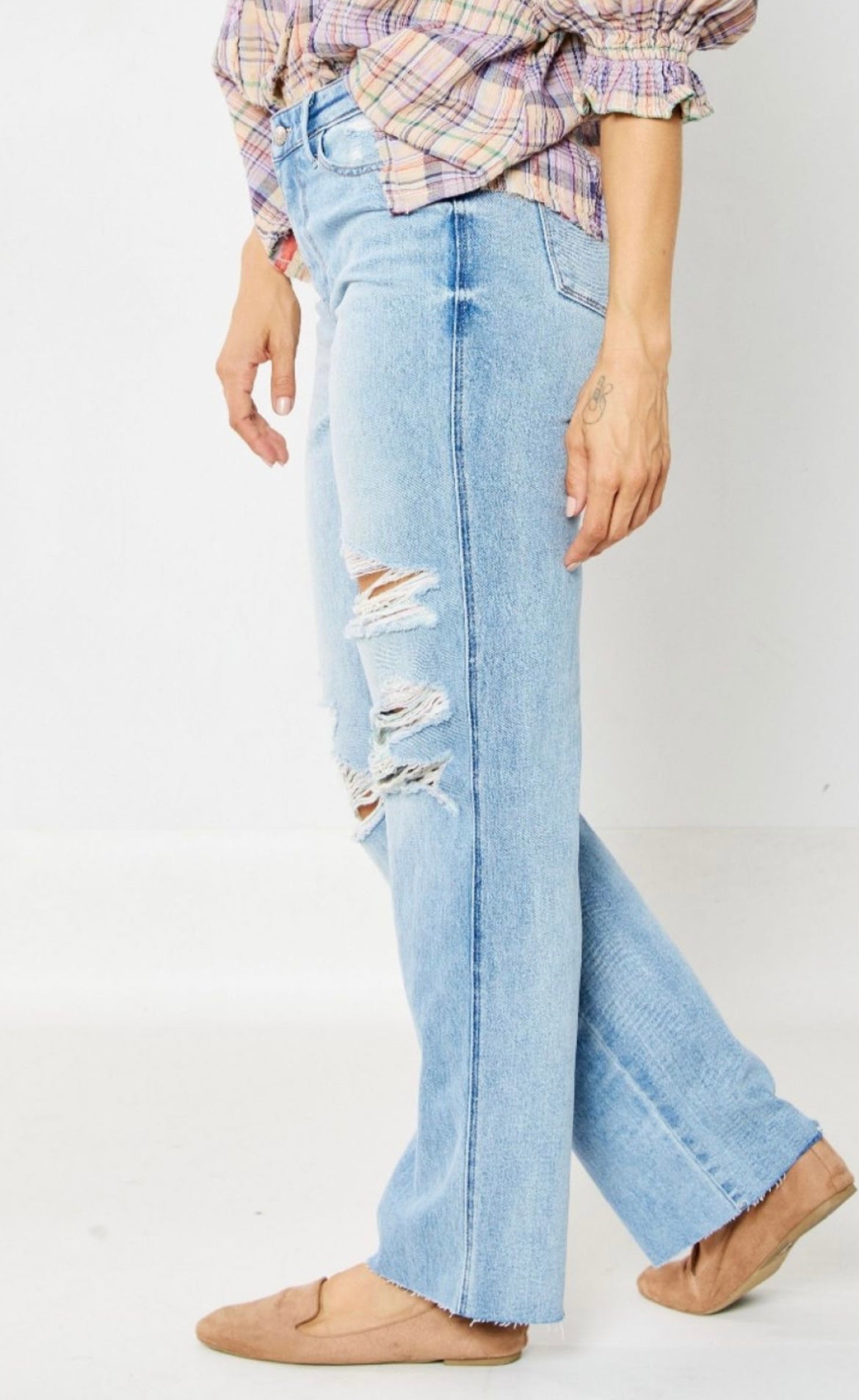 Judy Blue destroyed jeans