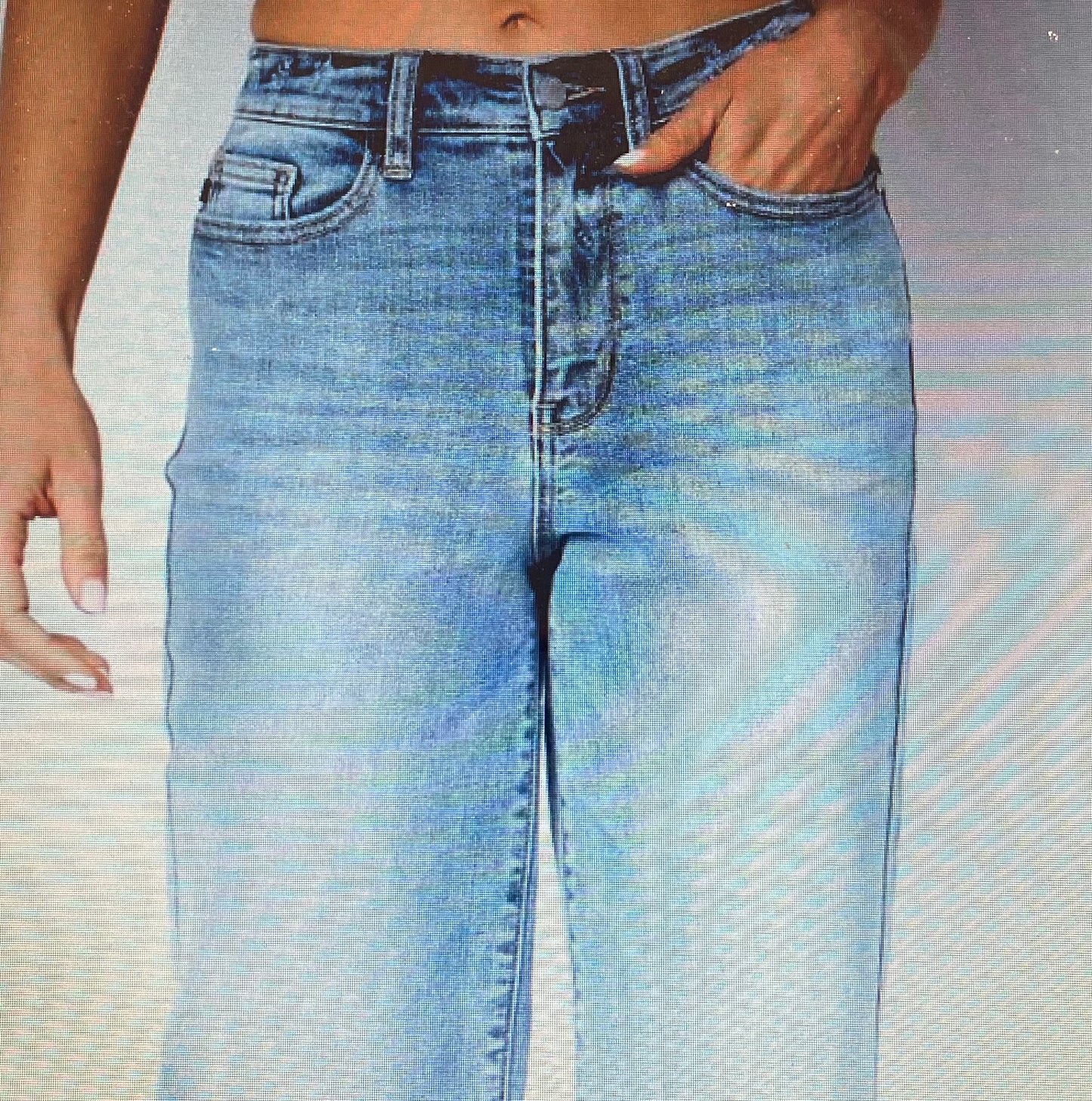 straight leg jeans