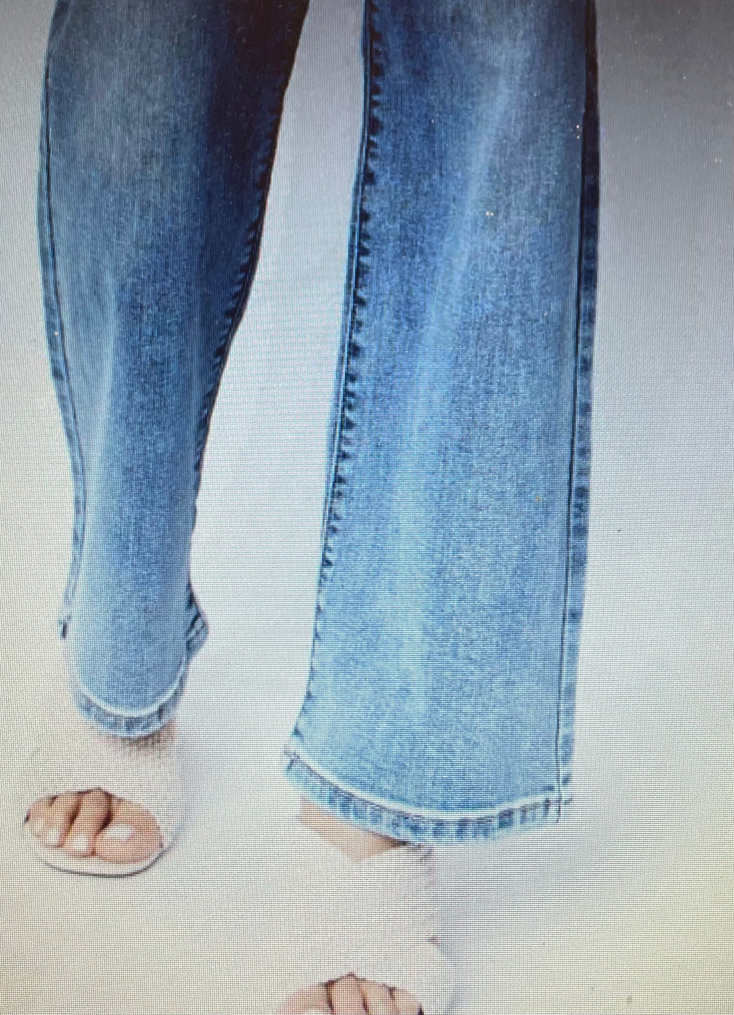 straight leg jeans