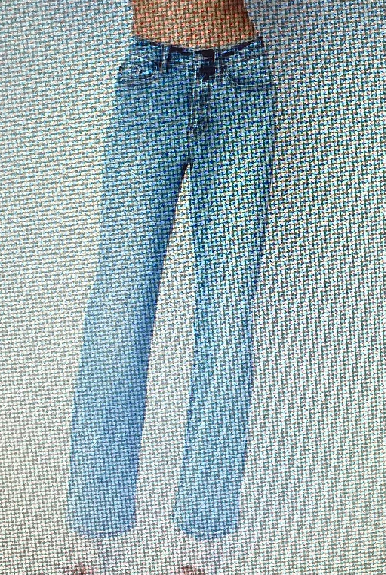 straight leg jeans