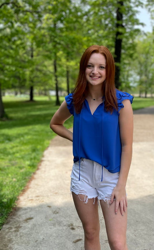 royal Blue shirt