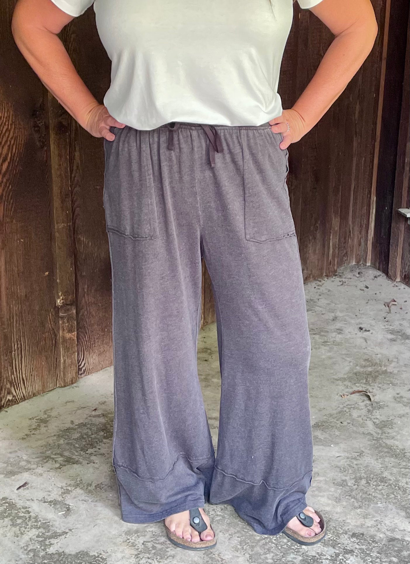 The Driftline Pants - Stone Grey