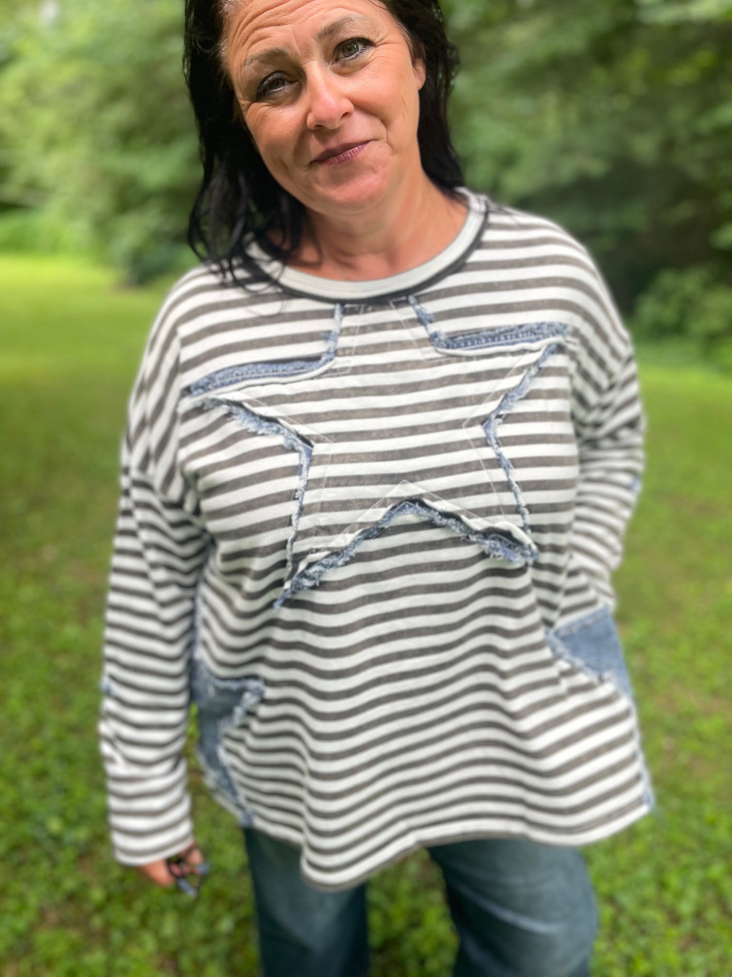 The Starlight Stripe Top