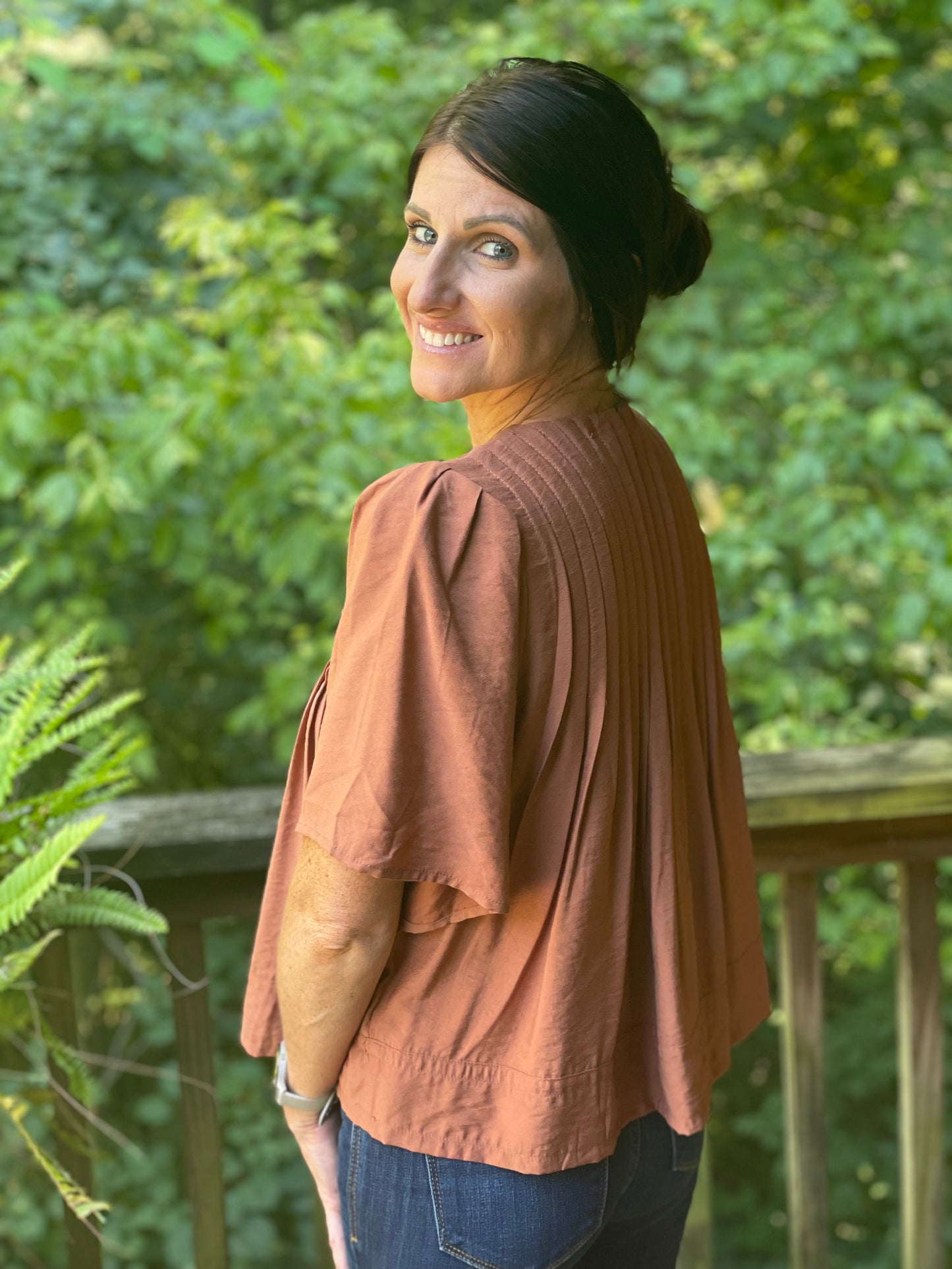 The Rustwood Blouse