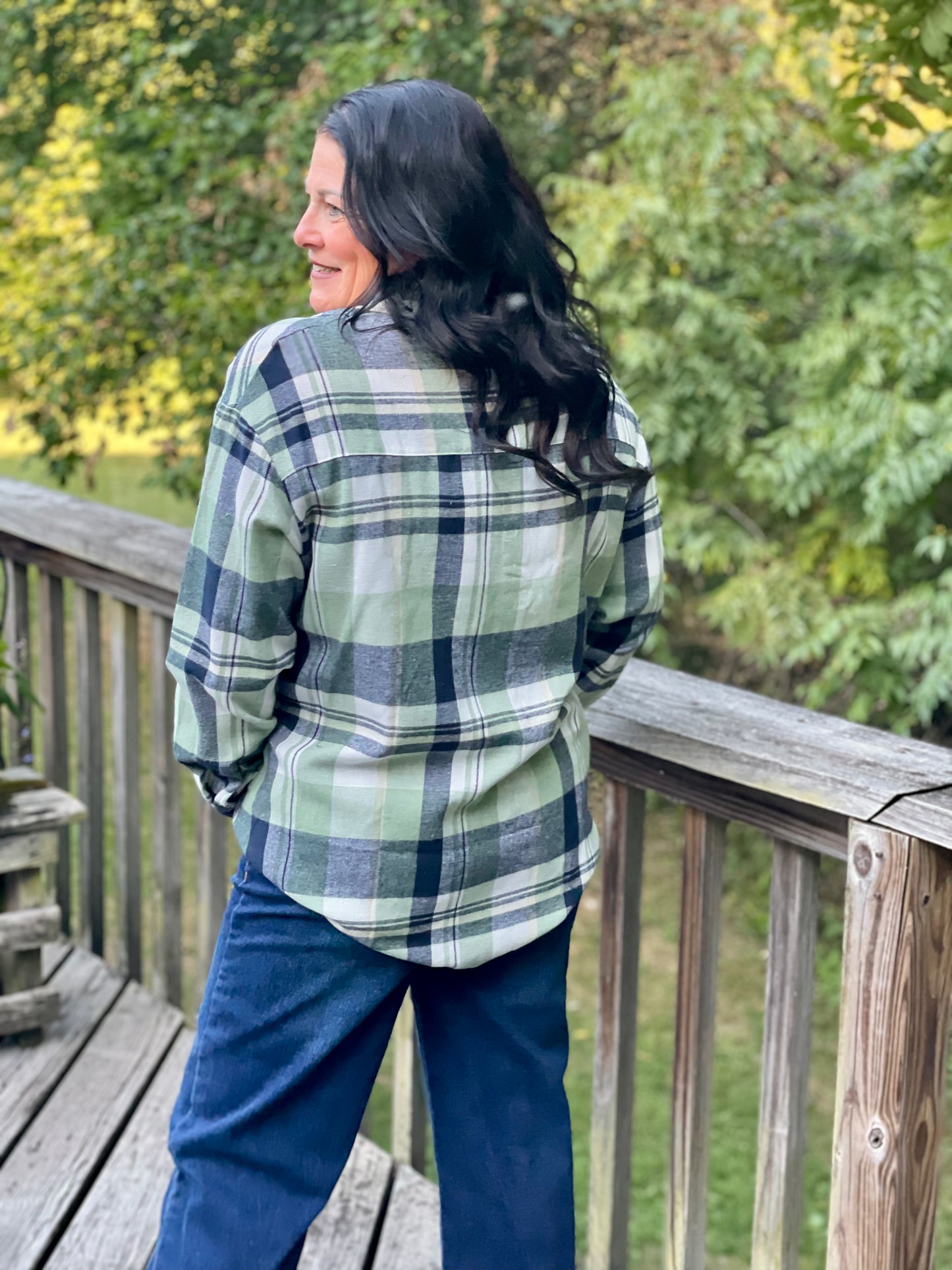 The Evergreen Escape Flannel