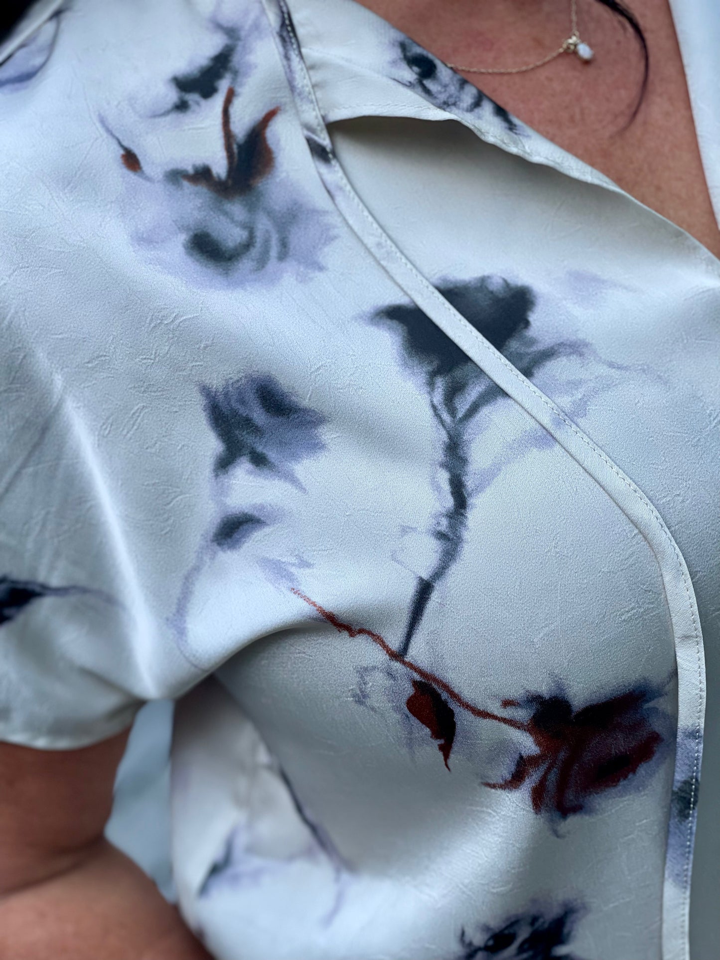 The Modern Marble Blouse