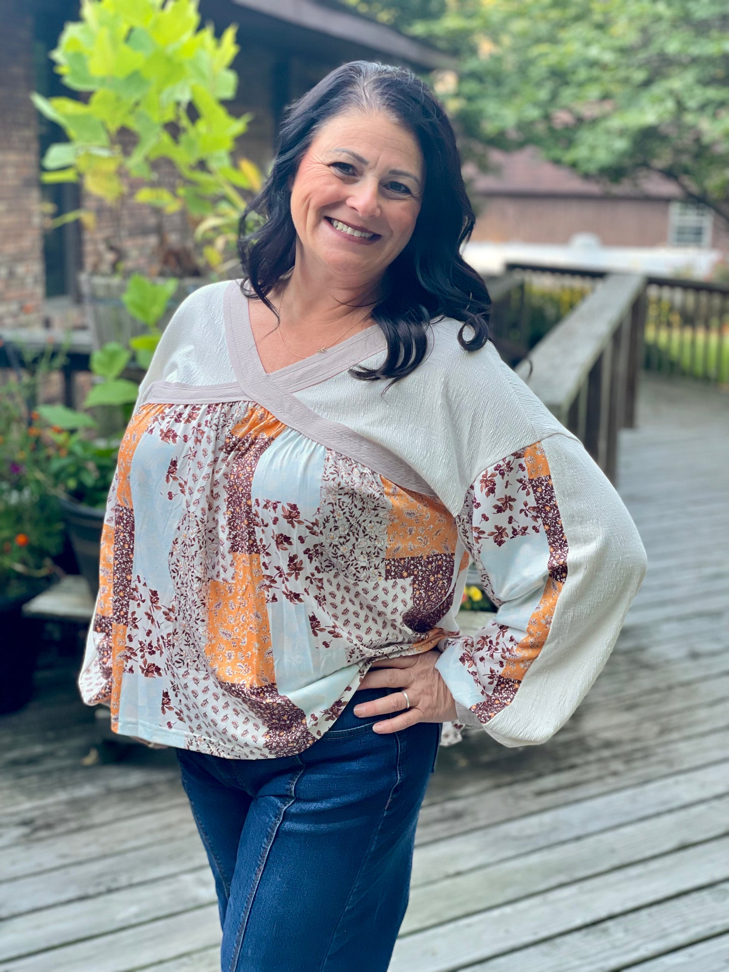 The Harvest Patchwork Top