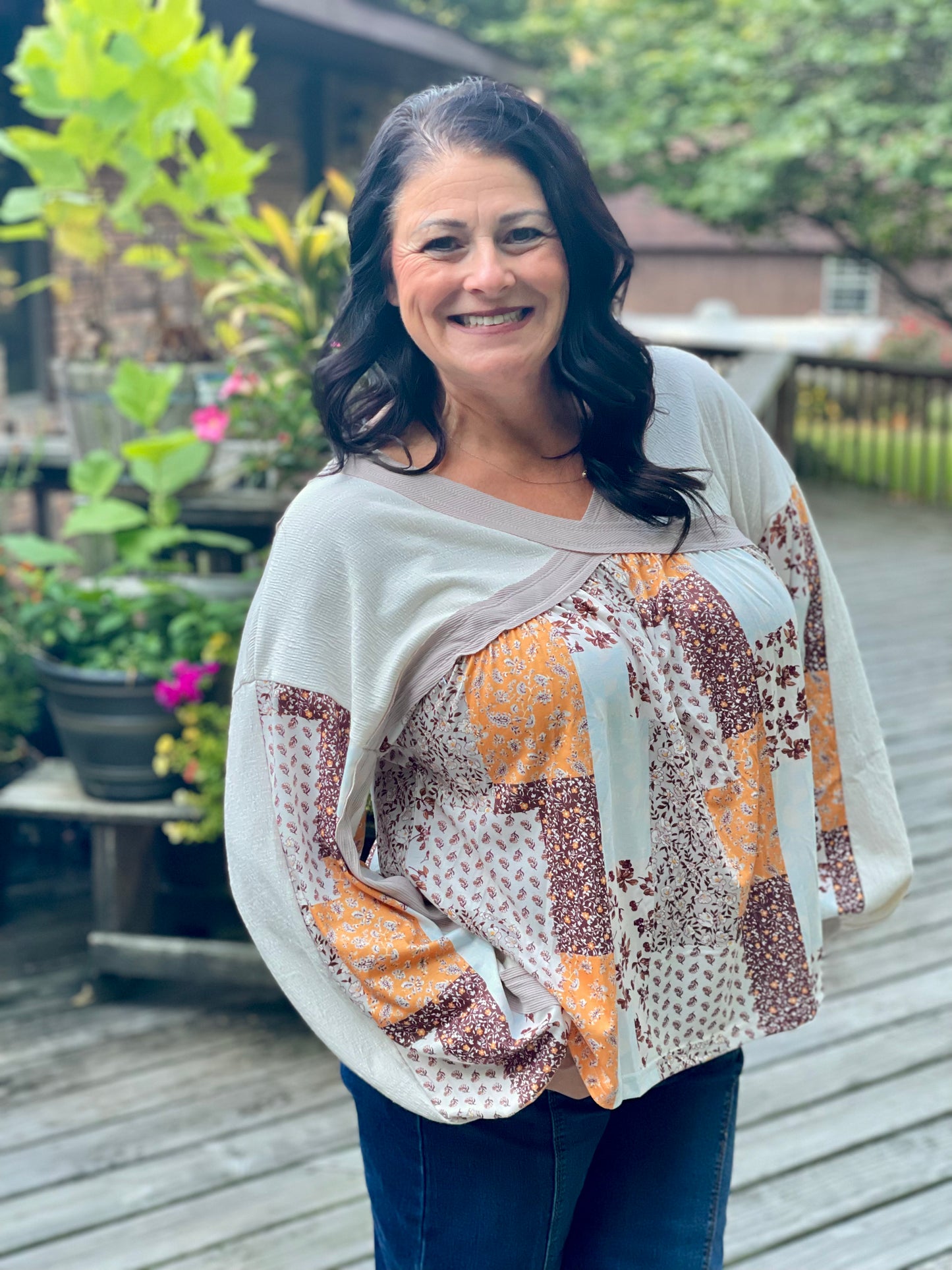 The Harvest Patchwork Top