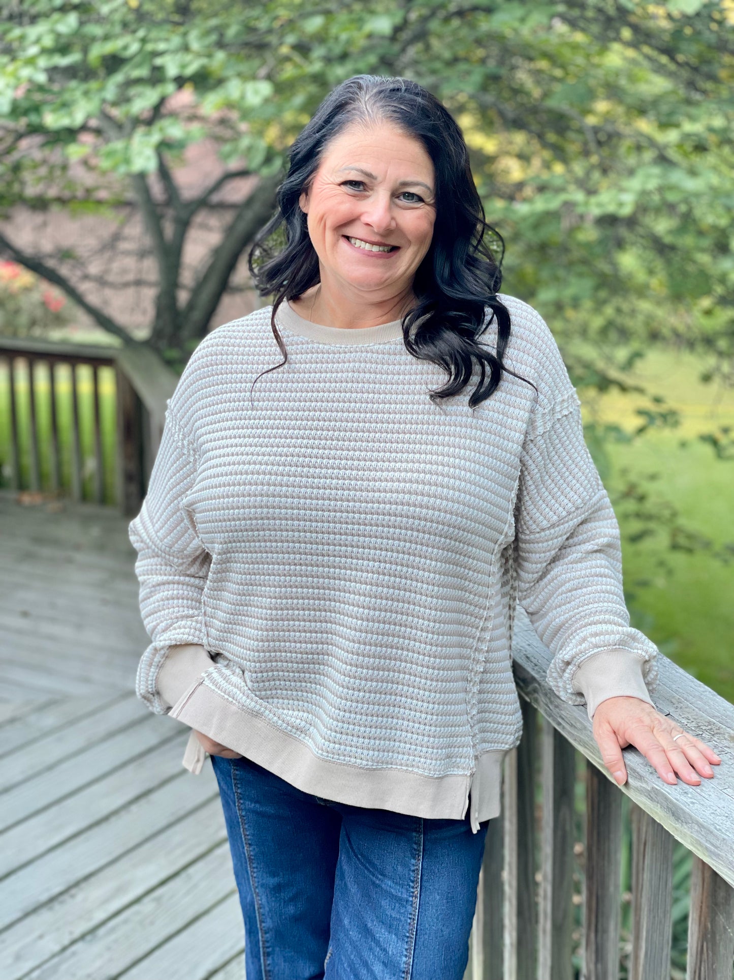 The Cocoa Cream Sweater