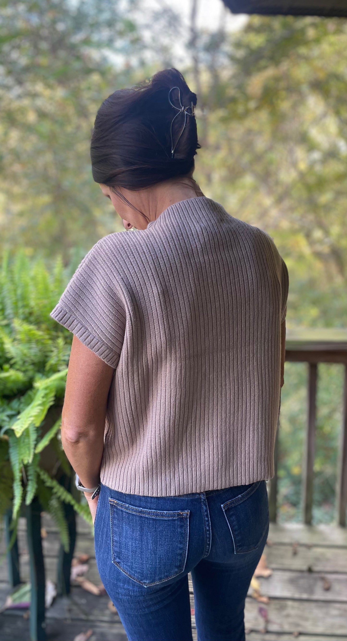 The Mocha Moment Sweater Top