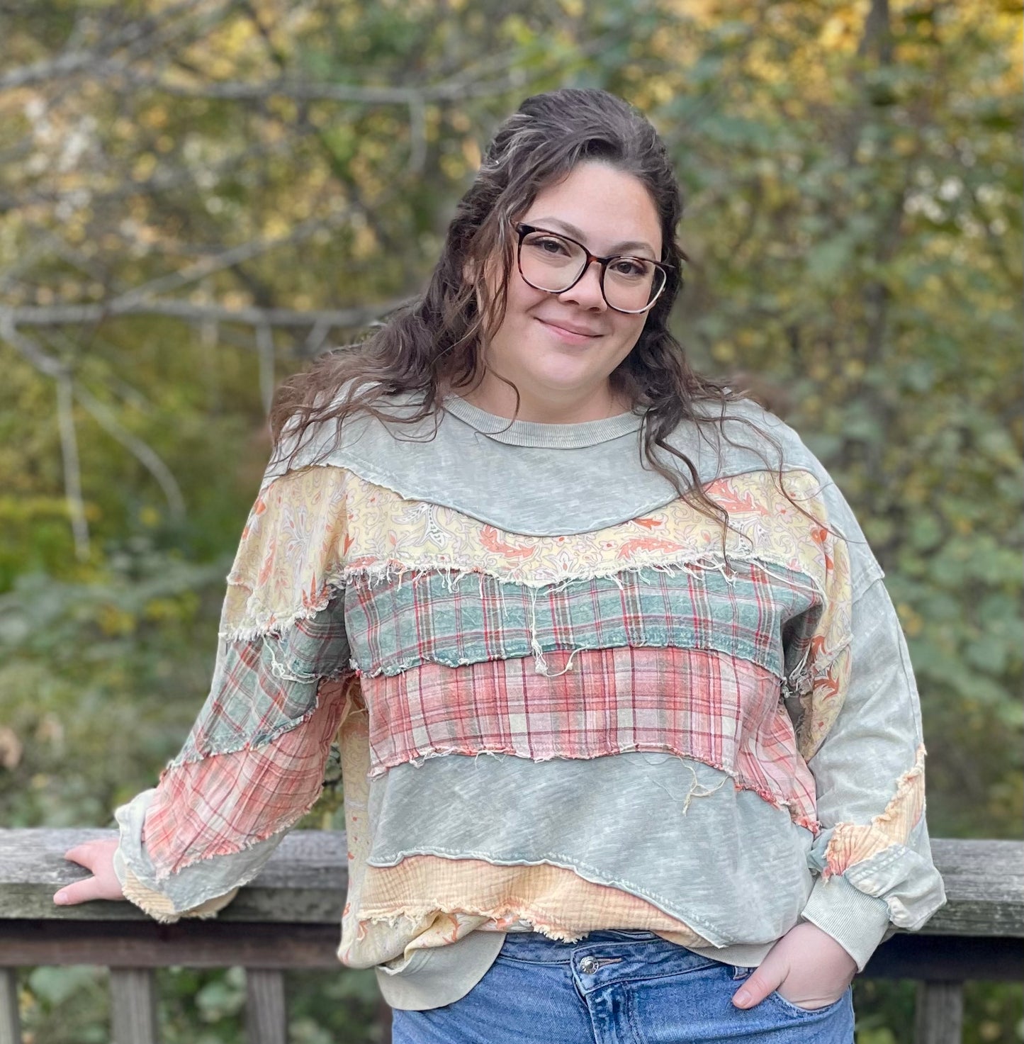 Patchwork Daydream Pullover