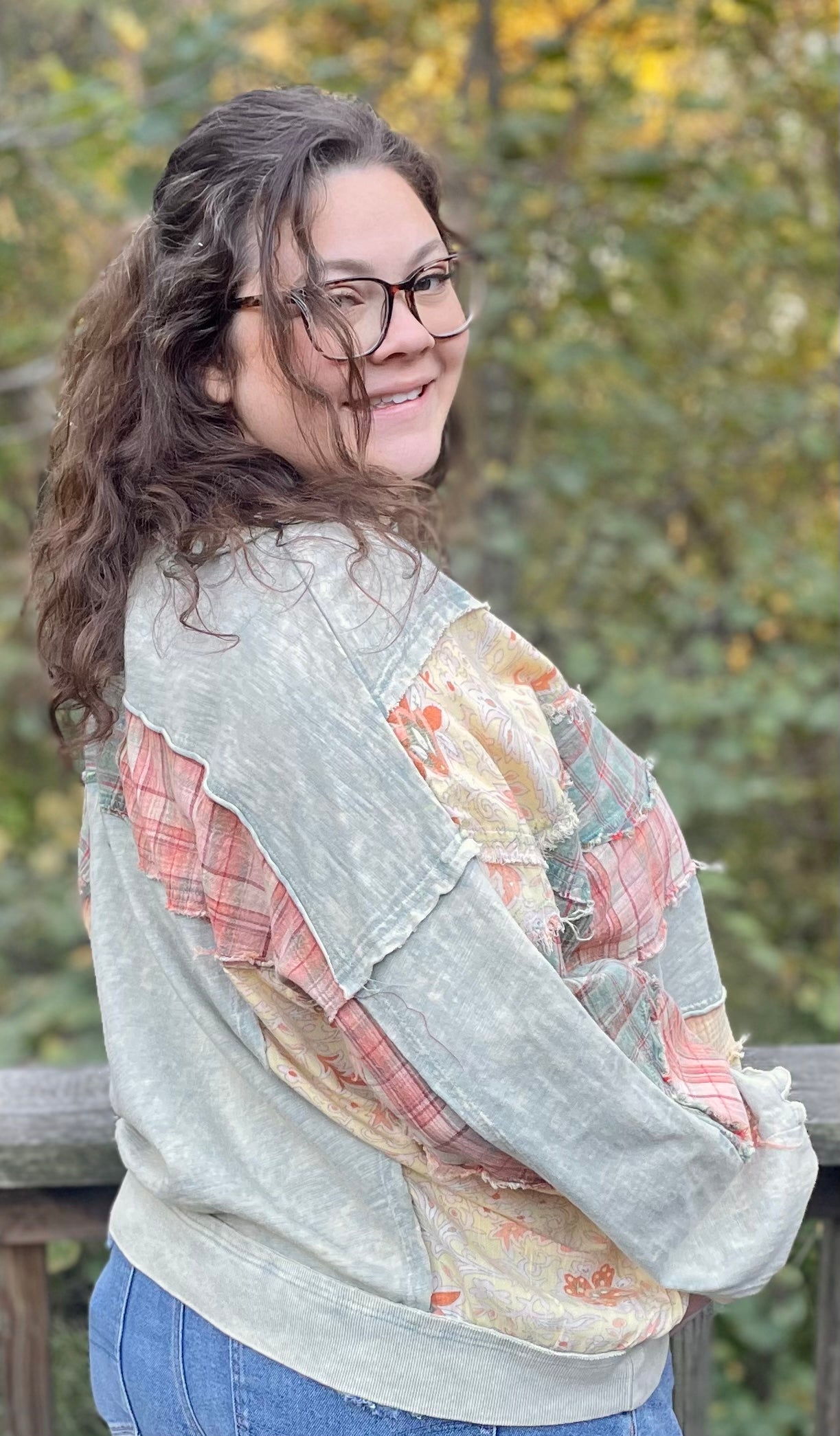 Patchwork Daydream Pullover